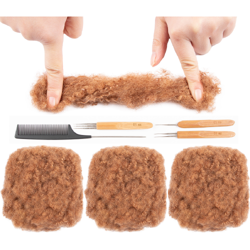 BLT wholesale bulk hair afro kinky bulk human hair #30 salt and pepper hair